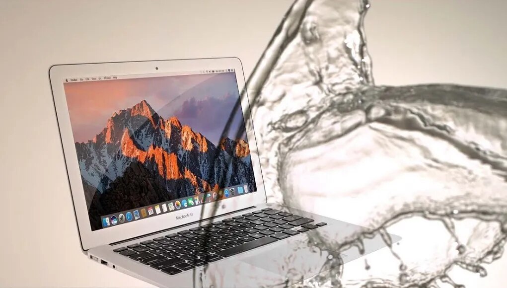 MacBook water damaged